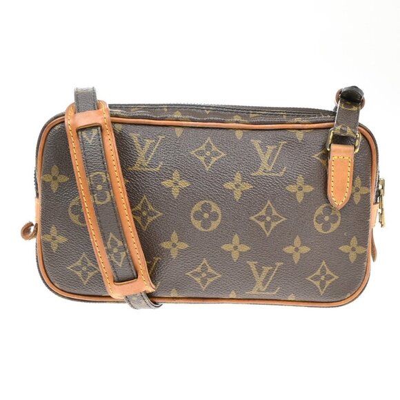 LOUIS VUITTON Marly Bandouliere Shoulder Bag Monogram Leather - Picture 1 of 5